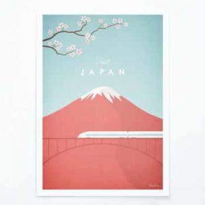 Poster Travelposter Japan, A3