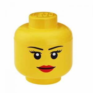 Figurină depozitare LEGO® Girl, Ø 16,3 cm