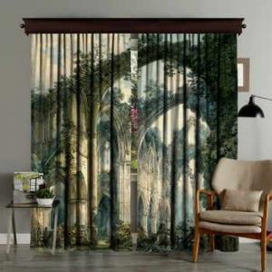 Set 2 draperii Curtain Runna, 140 x 260 cm