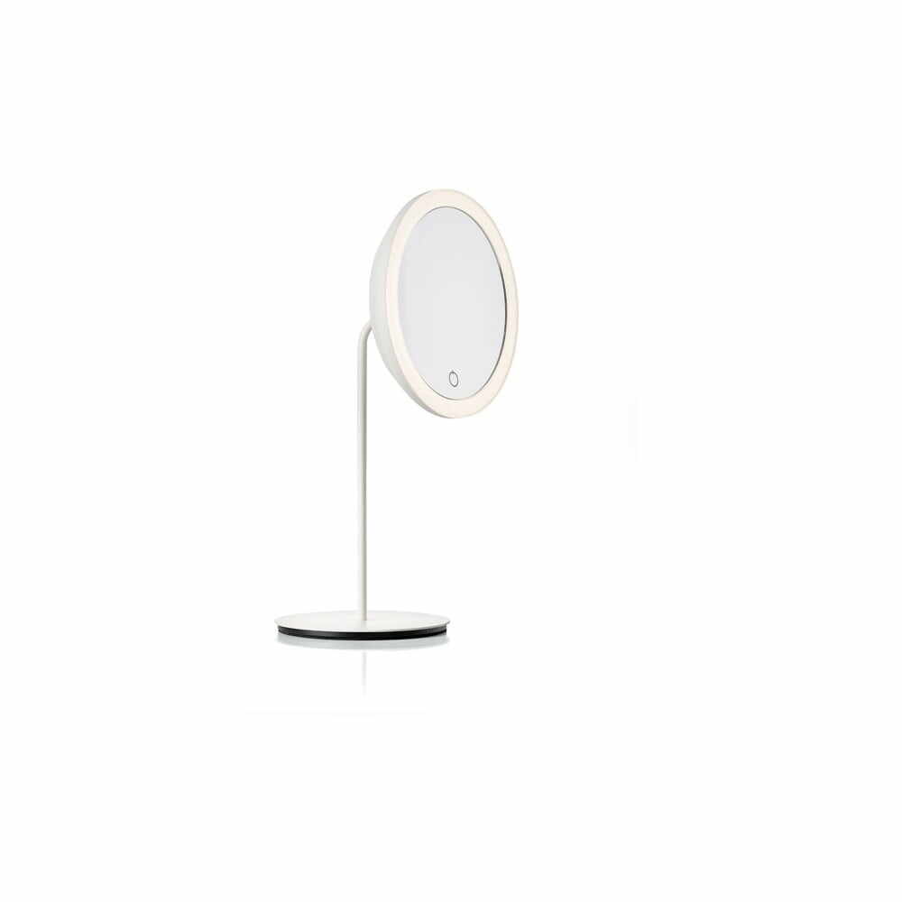 Oglindă cosmetică Zone Eve, ø 18 cm, alb