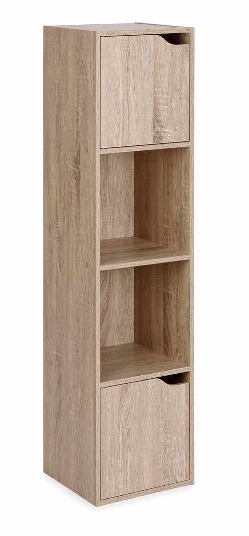 Cabinet din pal, cu 2 usi, Maelle I Stejar Sonoma, l30xA29xH120 cm