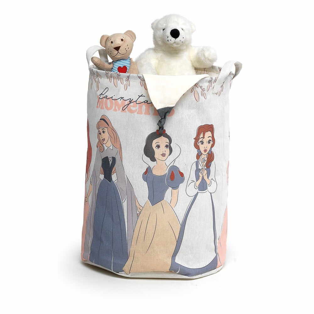 Coș de depozitare din material textil pentru copii Domopak Disney Princess, înălțime 45 cm