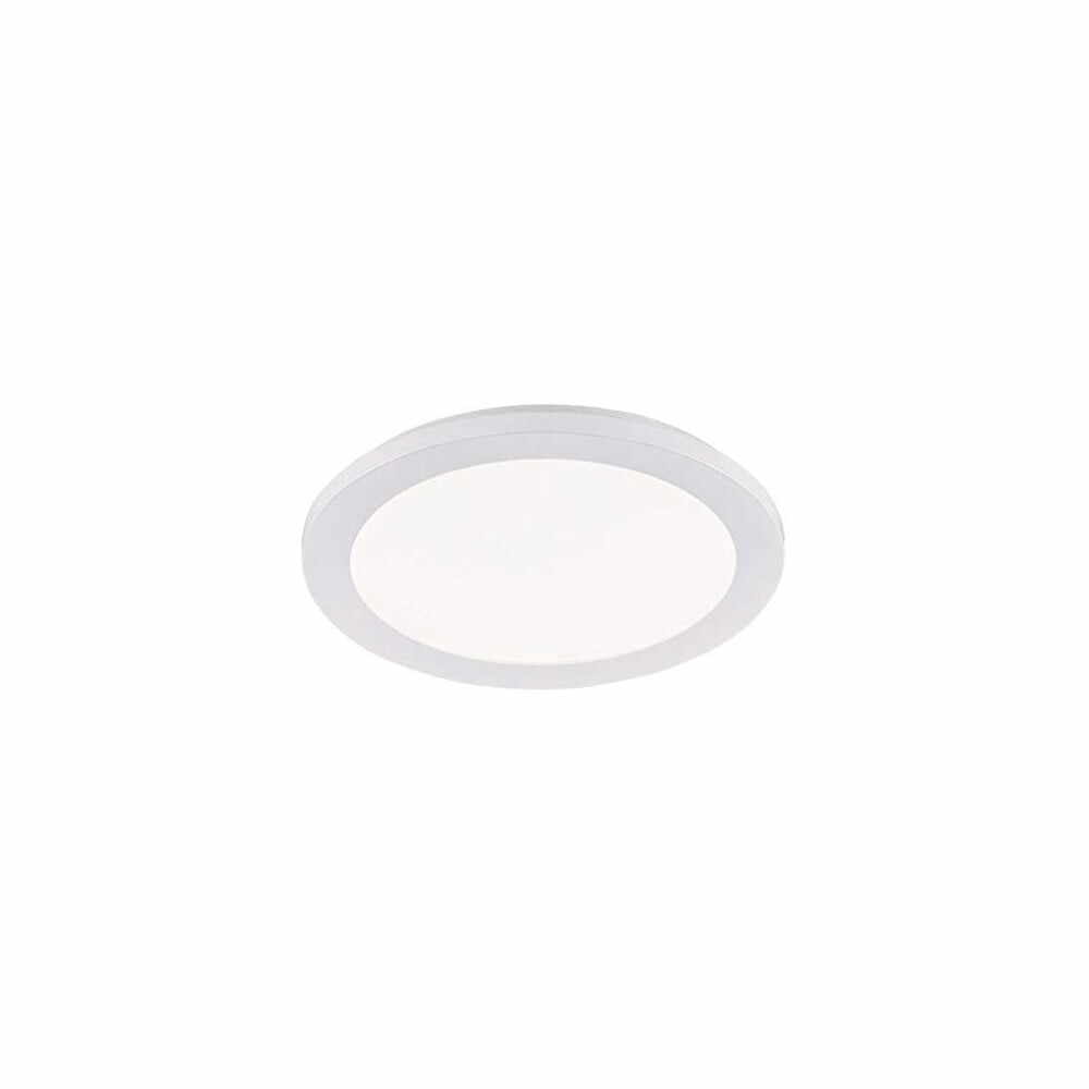 Plafonieră LED Trio Camillus, ⌀ 26 cm, alb