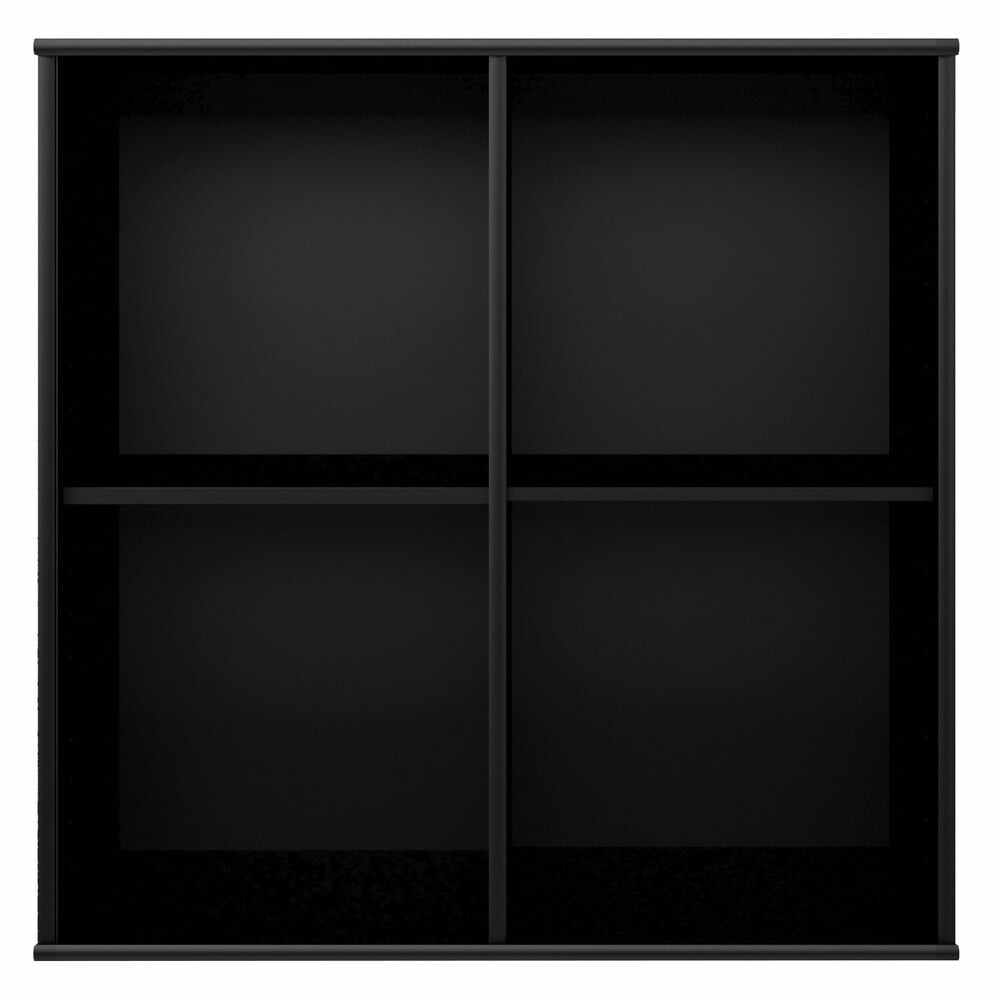 Sistem de rafturi modulare negru 68,5x69 cm Mistral Kubus - Hammel Furniture