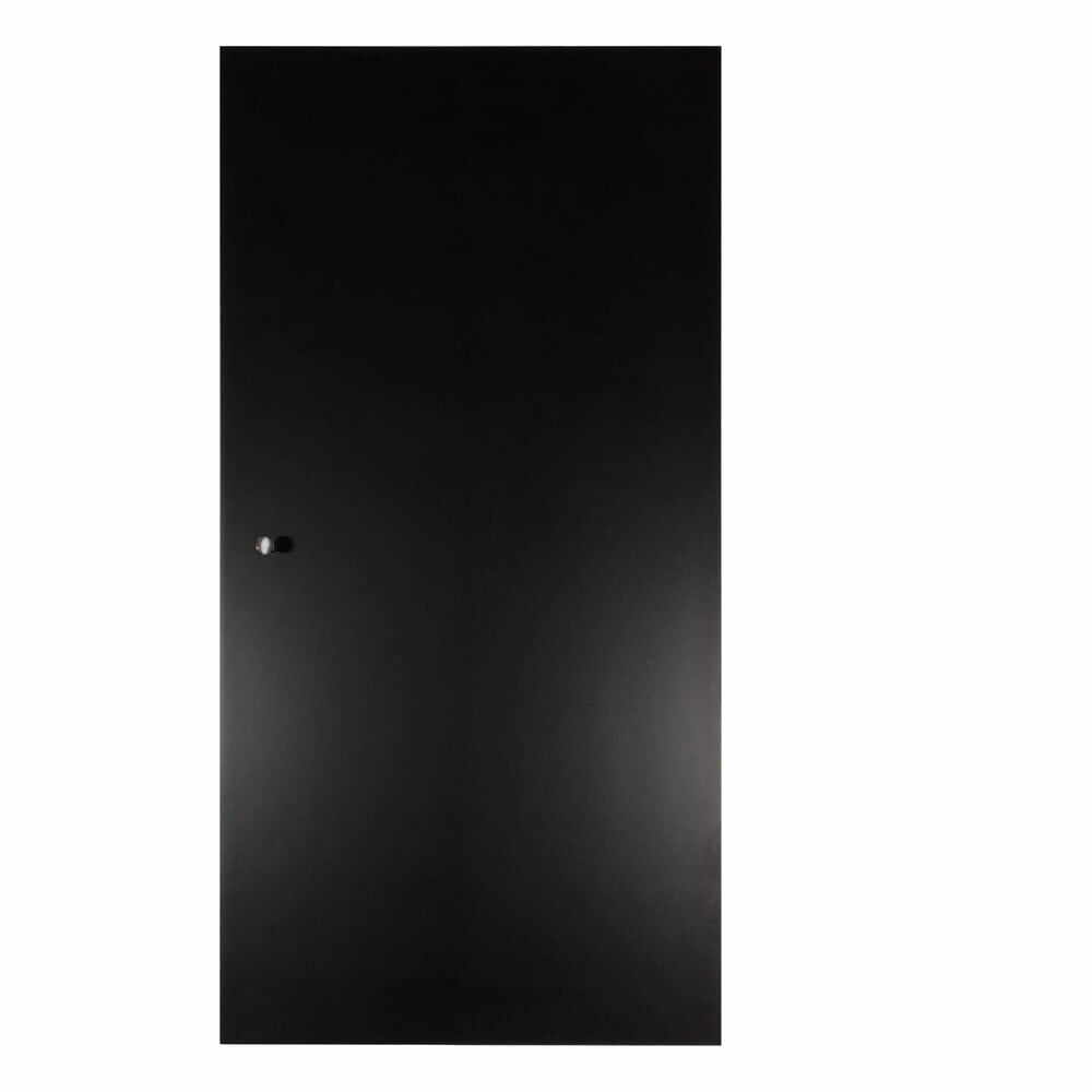 Ușă neagră pentru sistemul de rafturi modulare, 32x66 cm Mistral Kubus - Hammel Furniture
