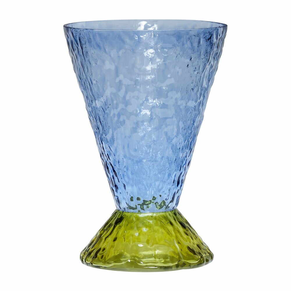 Vază handmade din sticlă Abyss – Hübsch
