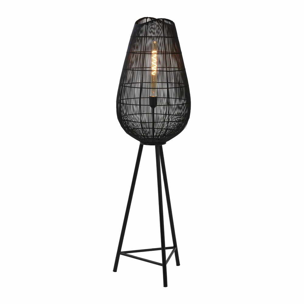 Lampadar negru (înălțime 128 cm) Yumi – Light & Living