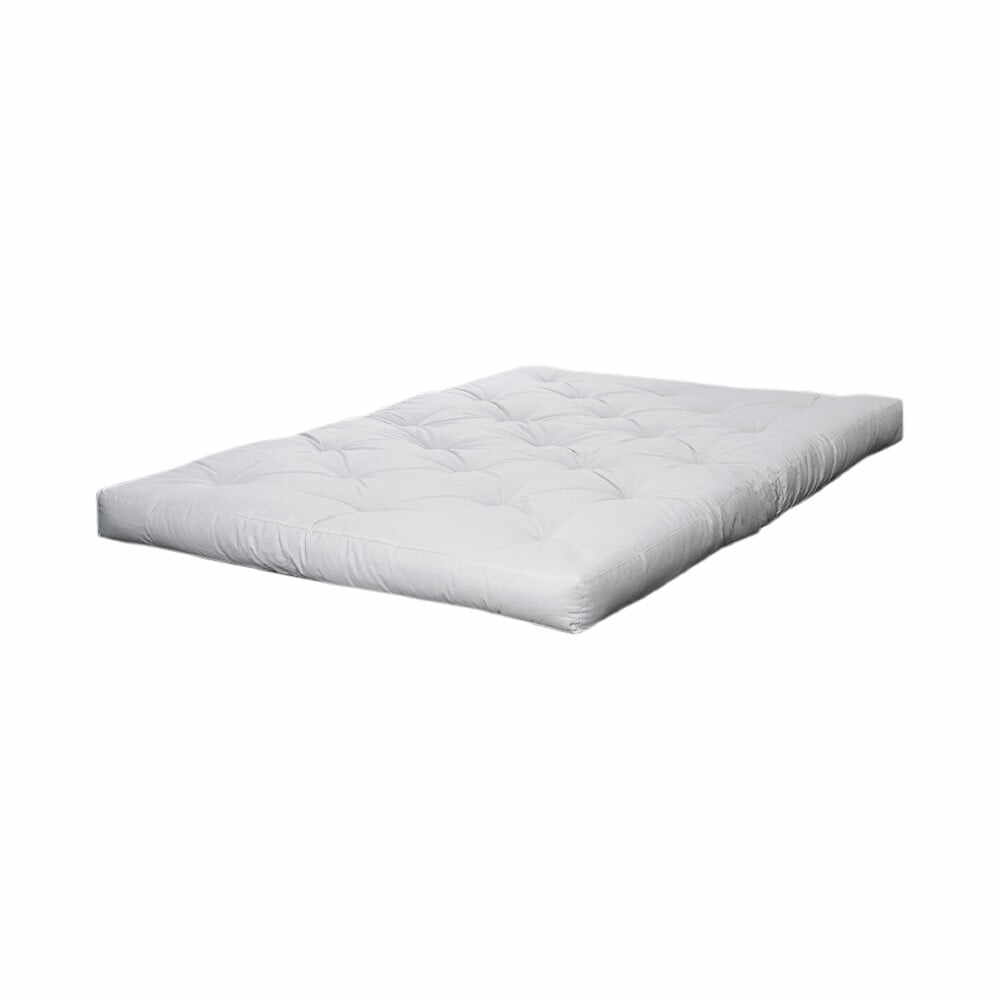 Saltea tip futon moale albă 200x200 cm Triple latex - Karup Design