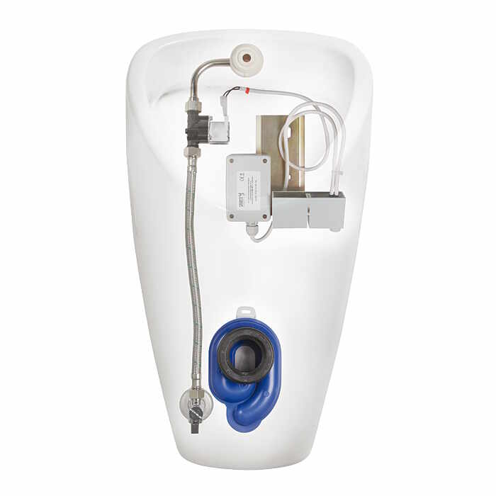 Urinal Sanela Golem SLP 19RZ cu actionare electronica senzor radar sursa alimentare integrata