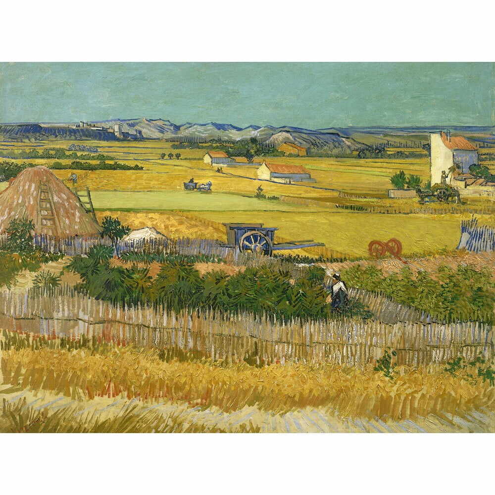 Tablou - reproducere 40x30 cm The Harvest, Vincent van Gogh – Fedkolor