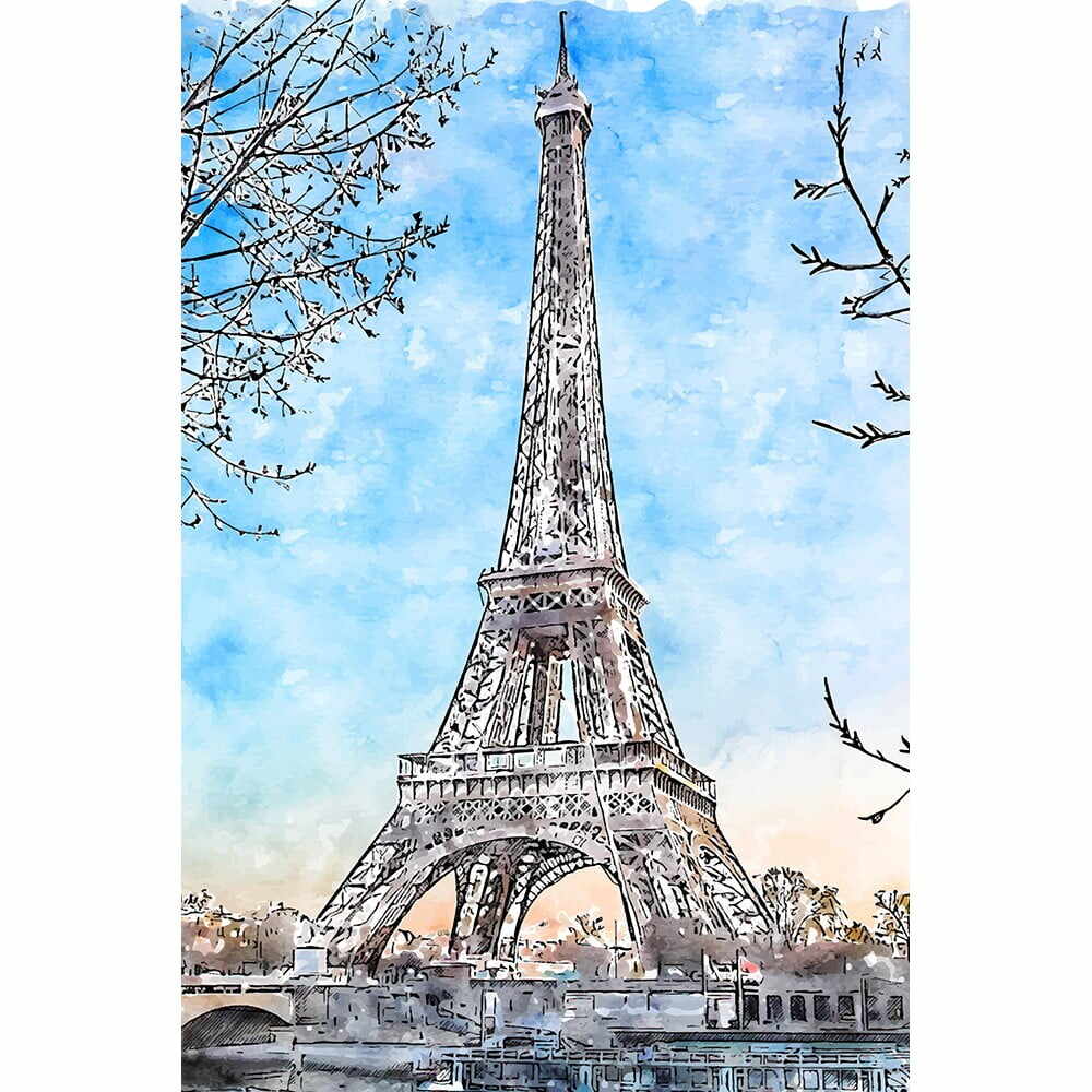 Tablou 40x60 cm Paris – Fedkolor