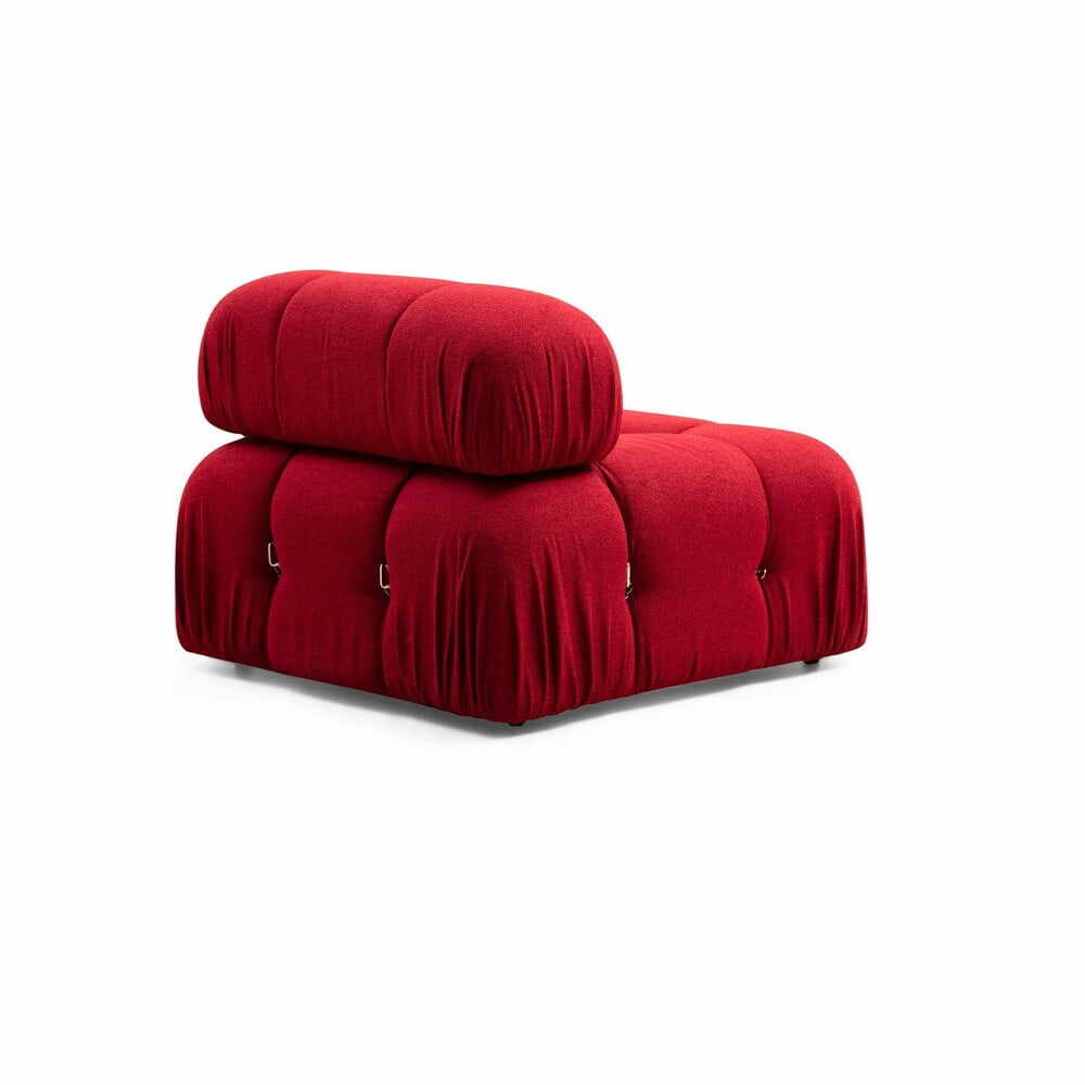 Modul pentru canapea roșu (de mijloc) Bubble – Balcab Home
