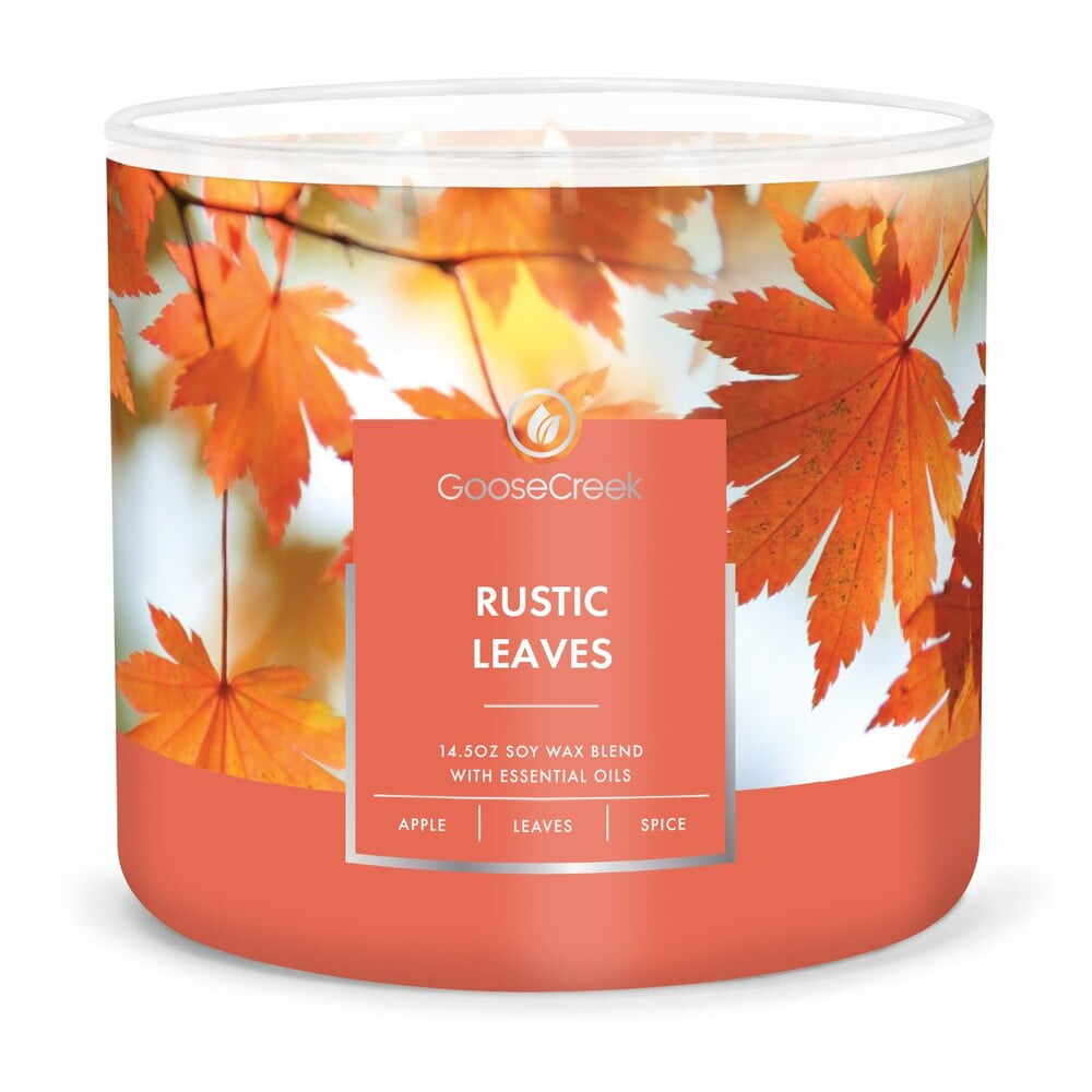 Lumânare parfumată din ceară de soia timp de ardere 35 h Rustic Leaves – Goose Creek